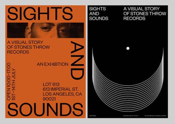 Matthew Goss - SIGHTS AND SOUNDS a visual story of stones throw records an exhibition lot 613