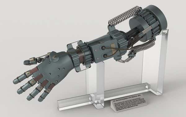Dean Read - 3D digital drawing of a mechanical arm